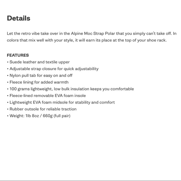 NIB Merrell Alpine Moc Strap Polar Sneaker Insulated White - Picture 11 of 13